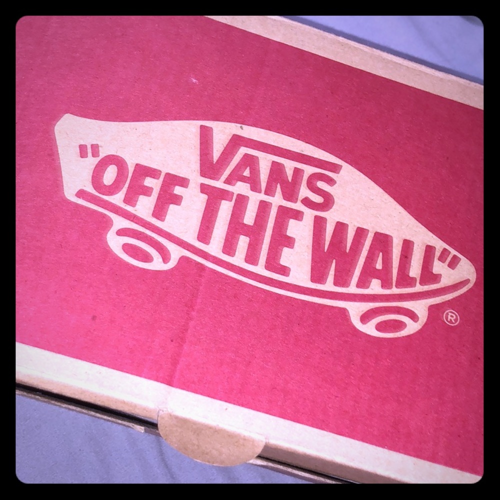 Rock textile (gray/sepia) Size 9.5 women vans